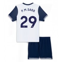 Camisa de Futebol Tottenham Hotspur Pape Matar Sarr #29 Equipamento Principal Infantil 2024-25 Manga Curta (+ Calças curtas)